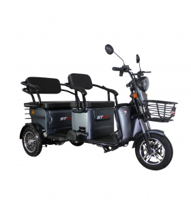 Stmax Elit 940 3 Tekerli 3 Kişilik Elektrikli Moped