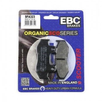 EBC Organik Fren Balatası SFA323 - Honda Spacy 110, ActivaS, Alpha 110, Dylan 150, RKS Spontini 110 EBC Organik Fren Balatası SFA323 - Honda Spacy 110, ActivaS, Alpha 110, Dylan 150, RKS Spontini 110