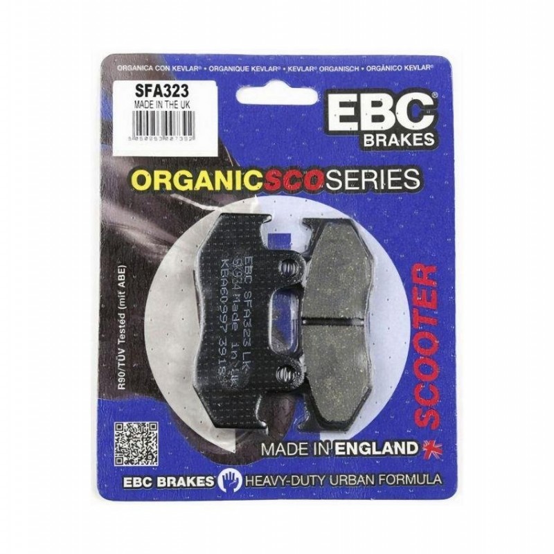 EBC Organik Fren Balatası SFA323 - Honda Spacy 110, ActivaS, Alpha 110, Dylan 150, RKS Spontini 110 EBC Organik Fren Balatası SFA323 - Honda Spacy 110, ActivaS, Alpha 110, Dylan 150, RKS Spontini 110, Fren Grubu %f