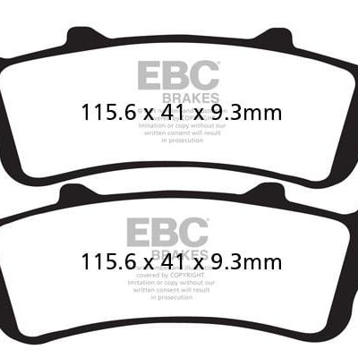 EBC Scooter Fren Balatası - Honda CBR 1000 R, FSC 400 Silver Wing EBC Scooter Fren Balatası - Honda CBR 1000 R, FSC 400 Silver Wing, Fren Grubu %f