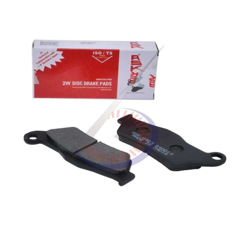 Disk Balatası Ön - Bajaj Pulsar NS 200, RS 200, Discover 125 Disk Balatası Ön - Bajaj Pulsar NS 200, RS 200, Discover 125, Fren Grubu %f