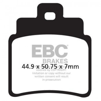 EBC Disk Fren Balatası - SYM GTS 250, Joymax 250i, Kymco Grand Dink 250, Scooter GY6 EBC Disk Fren Balatası - SYM GTS 250, Joymax 250i, Kymco Grand Dink 250, Scooter GY6