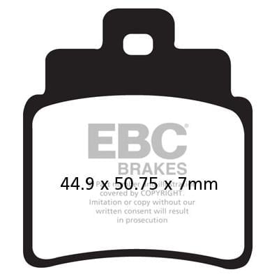 EBC Disk Fren Balatası - SYM GTS 250, Joymax 250i, Kymco Grand Dink 250, Scooter GY6 EBC Disk Fren Balatası - SYM GTS 250, Joymax 250i, Kymco Grand Dink 250, Scooter GY6, Fren Grubu %f