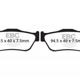 EBC Sinterli Disk Fren Balatası Set Black E327 - Yamaha Xmax 250 EBC Sinterli Disk Fren Balatası Set Black E327 - Yamaha Xmax 250, Fren Grubu %f
