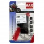 BAK Disk Fren Balatası Organik - CF Moto Sr250 BAK Disk Fren Balatası Organik - CF Moto Sr250