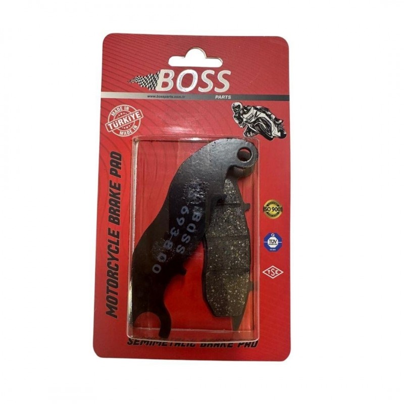 Disk Balata Ön Boss Yarı Sinter Honda Pcx 2021-2024 Disk Balata Ön Boss Yarı Sinter Honda Pcx 2021-2024, Fren Grubu %f