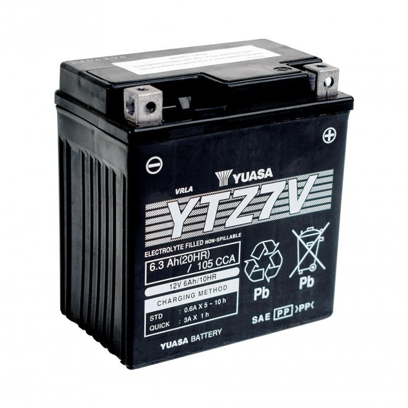 Yuasa Motosiklet Aküsü YU-YTZ7V (WC) 12V6 AH105A - Yamaha Nmax (2021-2024) Yuasa Motosiklet Aküsü YU-YTZ7V (WC) 12V6 AH105A - Yamaha Nmax (2021-2024)