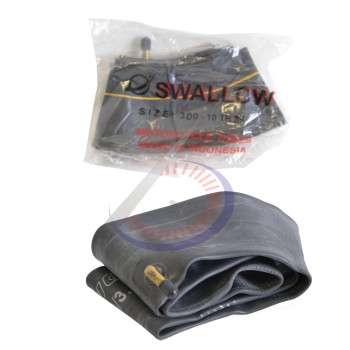 Swallow İç Lastik 3.00x10 Eğri Sibop (Kutulu) Swallow İç Lastik 3.00x10 Eğri Sibop (Kutulu)