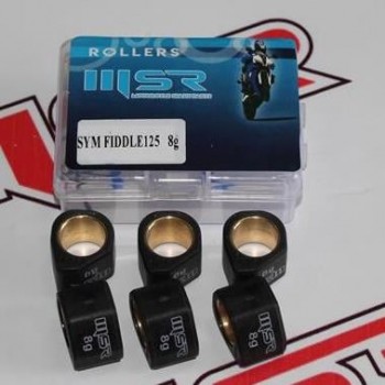 Tahrik (Ağırlık) Seti Modifiye 8 gr - SYM Fiddle II, Fiddle III, Orbit, ST 125, ST 200 Tahrik (Ağırlık) Seti Modifiye 8 gr - SYM Fiddle II, Fiddle III, Orbit, ST 125, ST 200