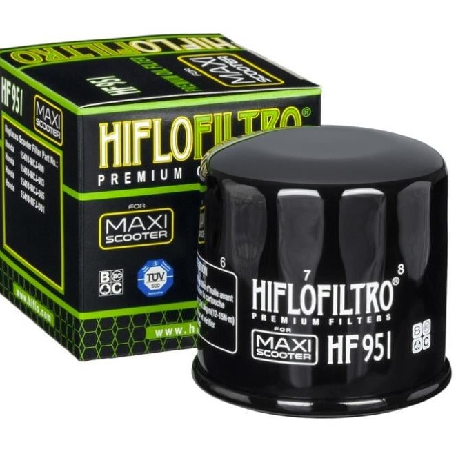 HIFLO YAĞ FİLTRESİ HF951 HONDA Forza 250 2018 2021 Forza 300 2013 2017 SILVERWING TMAX, Filtre Grubu %f