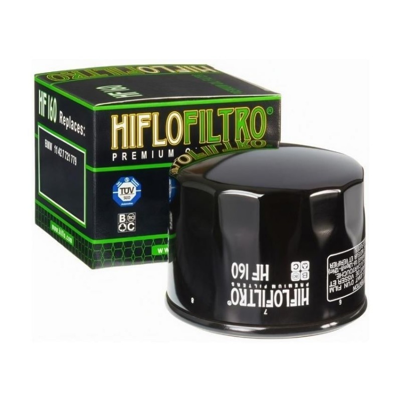 Hiflo Yağ Filtresi HF160 - BMW S 1000 R, F750/800 GS Hiflo Yağ Filtresi HF160 - BMW S 1000 R, F750/800 GS, Filtre Grubu %f