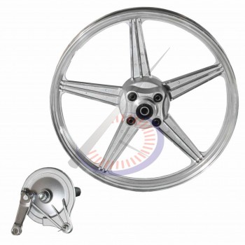 Arka Jant Alüminyum Komple 1.60x18 (Kampana-Balata-Mil Dahil) - AGK