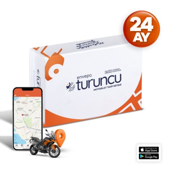 TURUNCU MOTOSİKLET TAKİP CİHAZI ( 24 AYLIK )