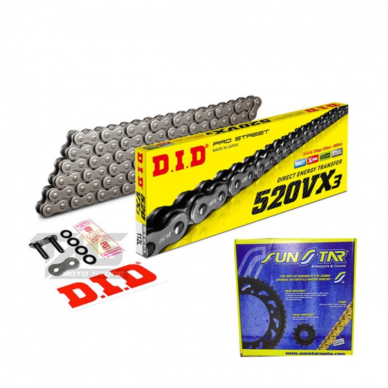 Dıd Sunstar Çelik Zincir Dişli Seti 520orıng Honda Cbr250r 2010-2013 36114-14t 1-3516-38t 520-108l) Dıd Sunstar Çelik Zincir Dişli Seti 520orıng Honda Cbr250r 2010-2013 36114-14t 1-3516-38t 520-108l),DİD Zincir Grubu %f