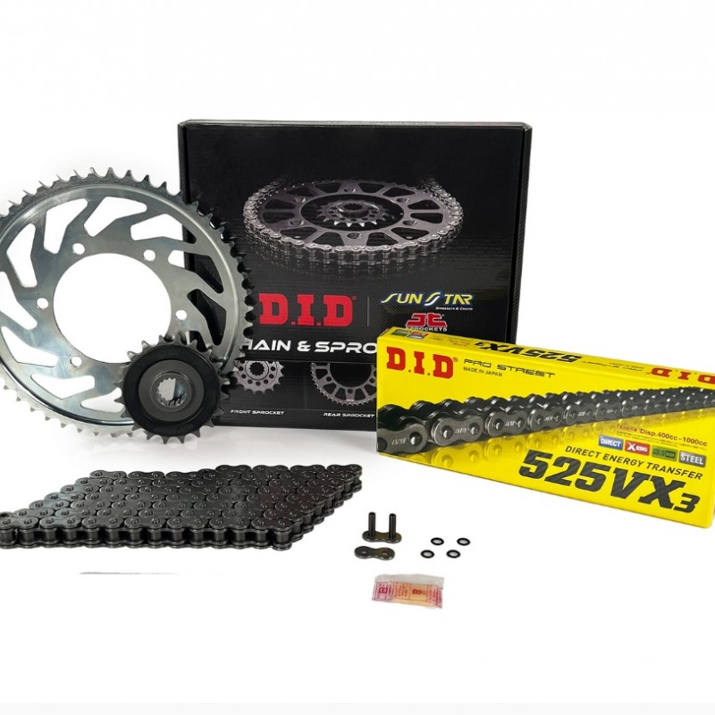 Dıd Zincir Dişli Seti 525vx Çelik Honda Cb650r 2019 - 2021 (jtf1370.15t - Jtr1304.42t 118l) Dıd Zincir Dişli Seti 525vx Çelik Honda Cb650r 2019 - 2021 (jtf1370.15t - Jtr1304.42t 118l),DİD Zincir Grubu %f
