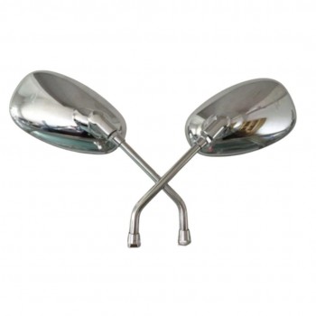 Ayna 8 mm Krom Takım - Mondial 125 KT