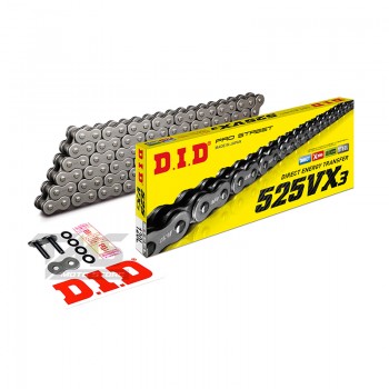 Dıd Çelik Zincir 525-120l Vx3 X-rıng Aprılıa Rxv 450 2005-2014 Kawasakı Vulcan S 2015-2020 Dıd Çelik Zincir 525-120l Vx3 X-rıng Aprılıa Rxv 450 2005-2014 Kawasakı Vulcan S 2015-2020