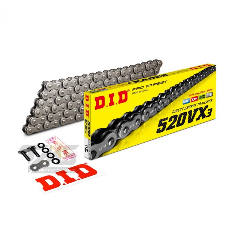 Dıd Çelik Zincir 520-120l Vx3 X-rıng 2019-2022 Bajaj Dominar 250 D Dıd Çelik Zincir 520-120l Vx3 X-rıng 2019-2022 Bajaj Dominar 250 D,DİD Zincir Grubu %f