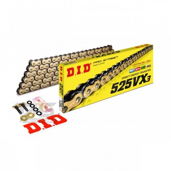 Dıd Çelik Zincir 525-124l Vx3 X-rıng 1990-2003 Honda Xrv 750 Africa Twin Dıd Çelik Zincir 525-124l Vx3 X-rıng 1990-2003 Honda Xrv 750 Africa Twin