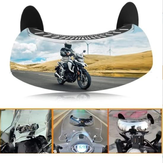 Motosiklet Dikiz Ayna 180 Derece Kör Nokta Geniş Açılı Motosiklet Dikiz Ayna 180 Derece Kör Nokta Geniş Açılı, Ayna Grubu %f