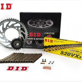 Dıd Zincir Dişli Seti Ktm Duke 390 2013-2020 Jj520vxgb726 / Jj520vxgb726 / 520vx3112l