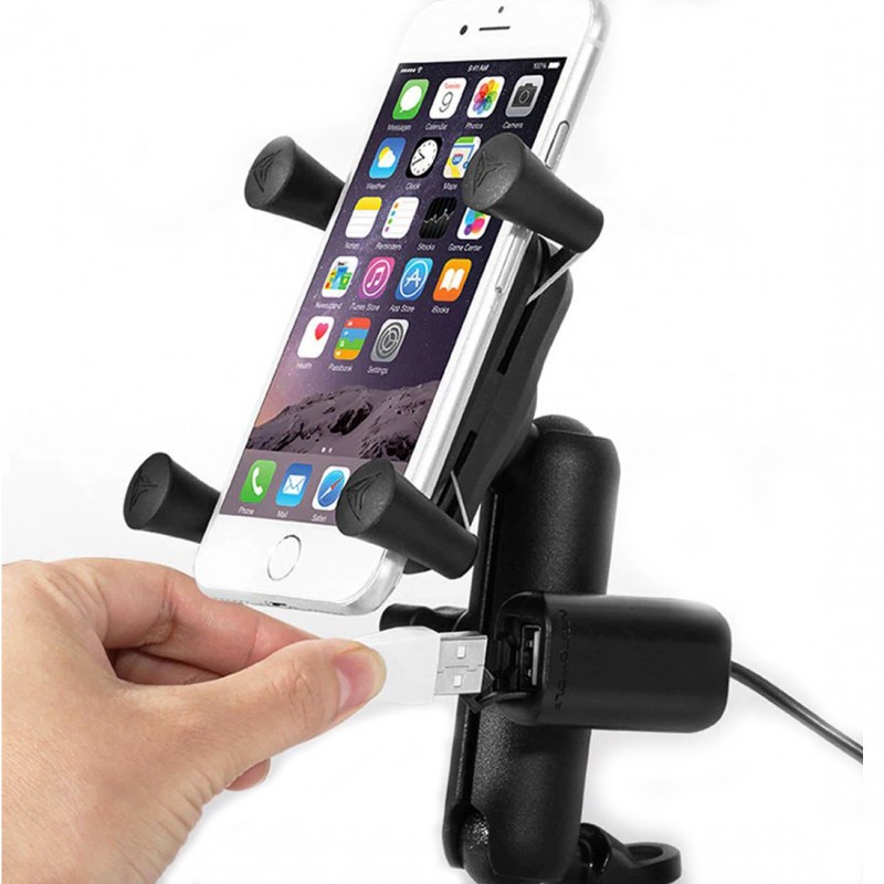 Motowolf Usb Şarj Soketli Ayna Bağlantılı Telefon Tutucu Motowolf Usb Şarj Soketli Ayna Bağlantılı Telefon Tutucu,KNMASTER Telefon Ve Navigasyon Tutucular %f