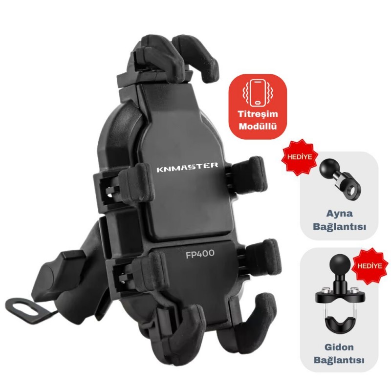 Knmaster FP400 Titreşim Engelleyicili Tüm Motosikletlere Uyumlu Telefon Tutucu Knmaster FP400 Titreşim Engelleyicili Tüm Motosikletlere Uyumlu Telefon Tutucu,KNMASTER İntercom %f