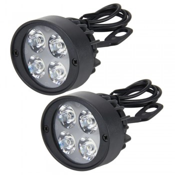 Knmaster Badger 12W Ayna Bağlantılı Motosiklet Sis Farı Knmaster Badger 12W Ayna Bağlantılı Motosiklet Sis Farı