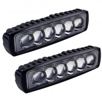 Knmaster Olana 18W 6 Ledli Motosiklet / Off Road Led Sis Farı