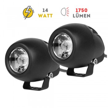 Knmaster Snark 14W Motosiklet Led Sis Farı