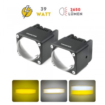 Knmaster Berta 39W Motosiklet Led Sis Farı Knmaster Berta 39W Motosiklet Led Sis Farı