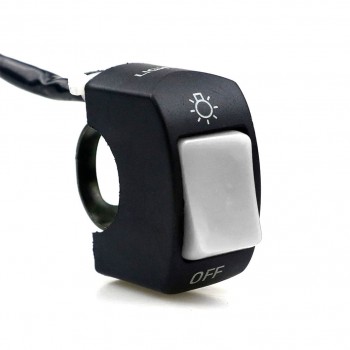 Knmaster Motosiklet Sis Farı Aç Kapa Düğmesi Gri