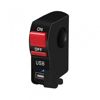 Knmaster Usb Girişli Motosiklet Sis Farı Aç Kapa Butonu