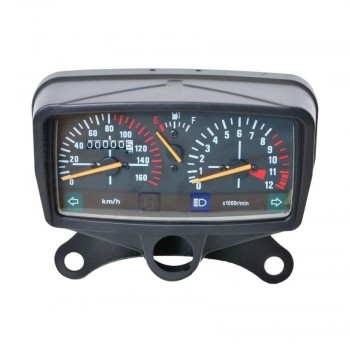 Kilometre Saati (Devir Saati Telli) 160 km (Benzin ve Vites Göstergeli) - CG Kilometre Saati (Devir Saati Telli) 160 km (Benzin ve Vites Göstergeli) - CG