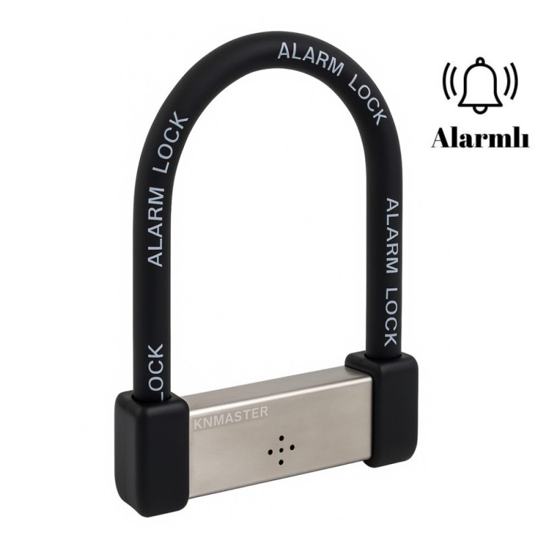 KNMASTER UL100A Alarmlı U Kilit,KNMASTER Kilit-Güvenlik %f