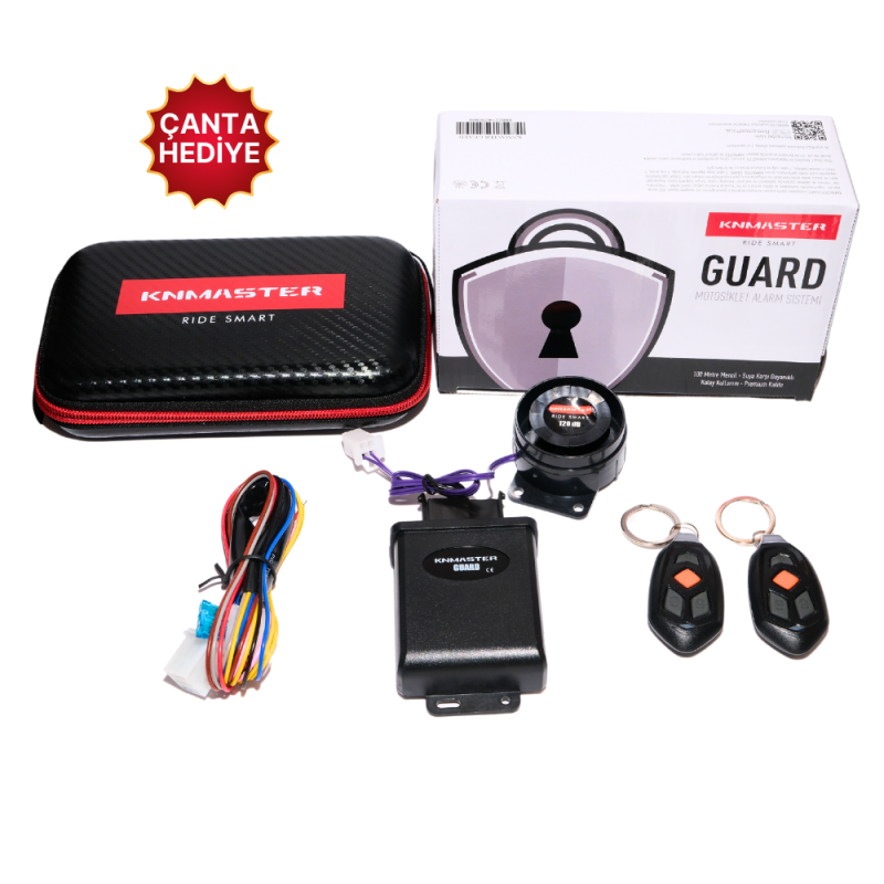 Knmaster Guard Motosiklet Alarm Sistemi 120 Desibel,KNMASTER Kilit-Güvenlik %f