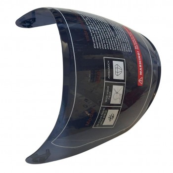 Yazlık Açık Kask Camı Ens Füme Koyu