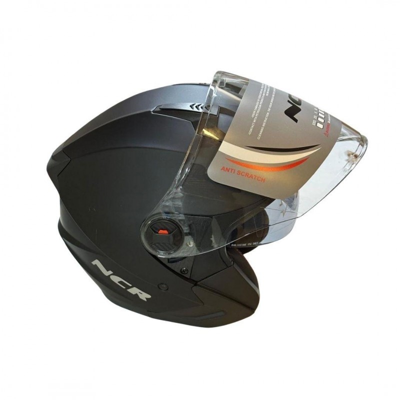 Yarım Kask Ncr-13003 Vizör Gözlüklü Mat Siyah Yarım Kask Ncr-13003 Vizör Gözlüklü Mat Siyah,MOTOR İCİN HERŞEY Kask %f