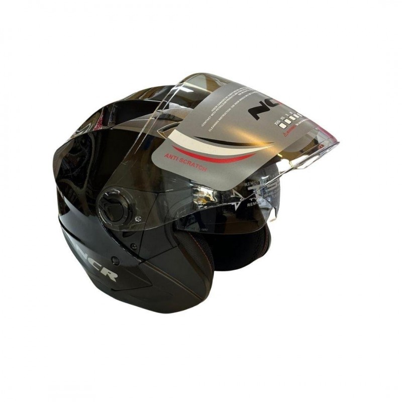 Yarım Kask Ncr-708 Vizör Gözlüklü Siyah Yarım Kask Ncr-708 Vizör Gözlüklü Siyah,MOTOR İCİN HERŞEY Kask %f