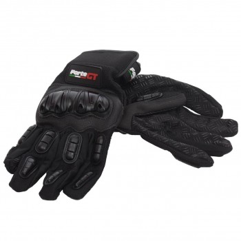 Forte GT Yazlık Eldiven Korumalı (3D Koruma) Siyah