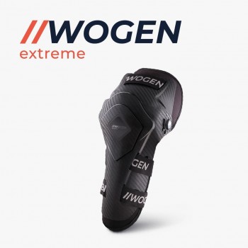 Wogen Tek Mafsallı Dizlik Siyah Karbon