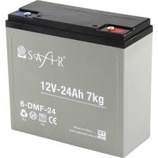 Safir 12 V - 24 Ah Grafen Jel Akü,Safir Elektirik Grubu %f