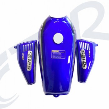 AGK- CG 125 BENZİN DEPOSU ŞAMANDIRASIZ + YAN KAP. MAVİ AGK- CG 125 BENZİN DEPOSU ŞAMANDIRASIZ + YAN KAP. MAVİ