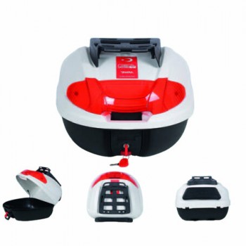 CV 34 32 LT KARGO BEYAZ SIRT DAYAMAMOTOSİKLET ÇANTASI