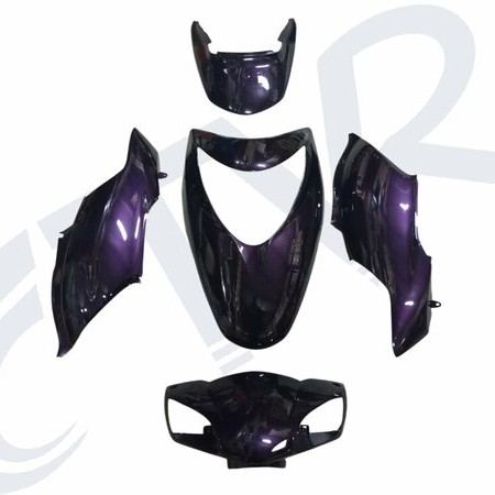 SPACY 110 KAPORTA SETİ MOR BOYALI PARÇALAR CTVR SPACY 110 KAPORTA SETİ MOR BOYALI PARÇALAR CTVR, Honda %f