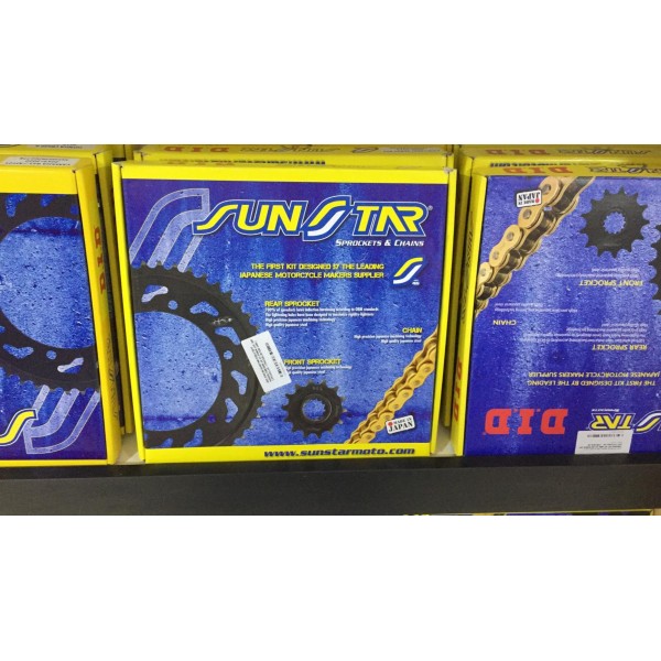 Dıd Sunstar Gold Zincir Dişli Seti 525vx3 X-rıng Yamaha Mt-09 Tracer 16-20 16t 45t (jtf1591.16 - Jtr1876.45 525-110l)