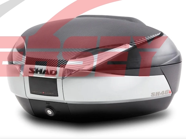 SHAD SH48 TITANIUM+CARBON CANTA+SIRTLIK (48 Litre)