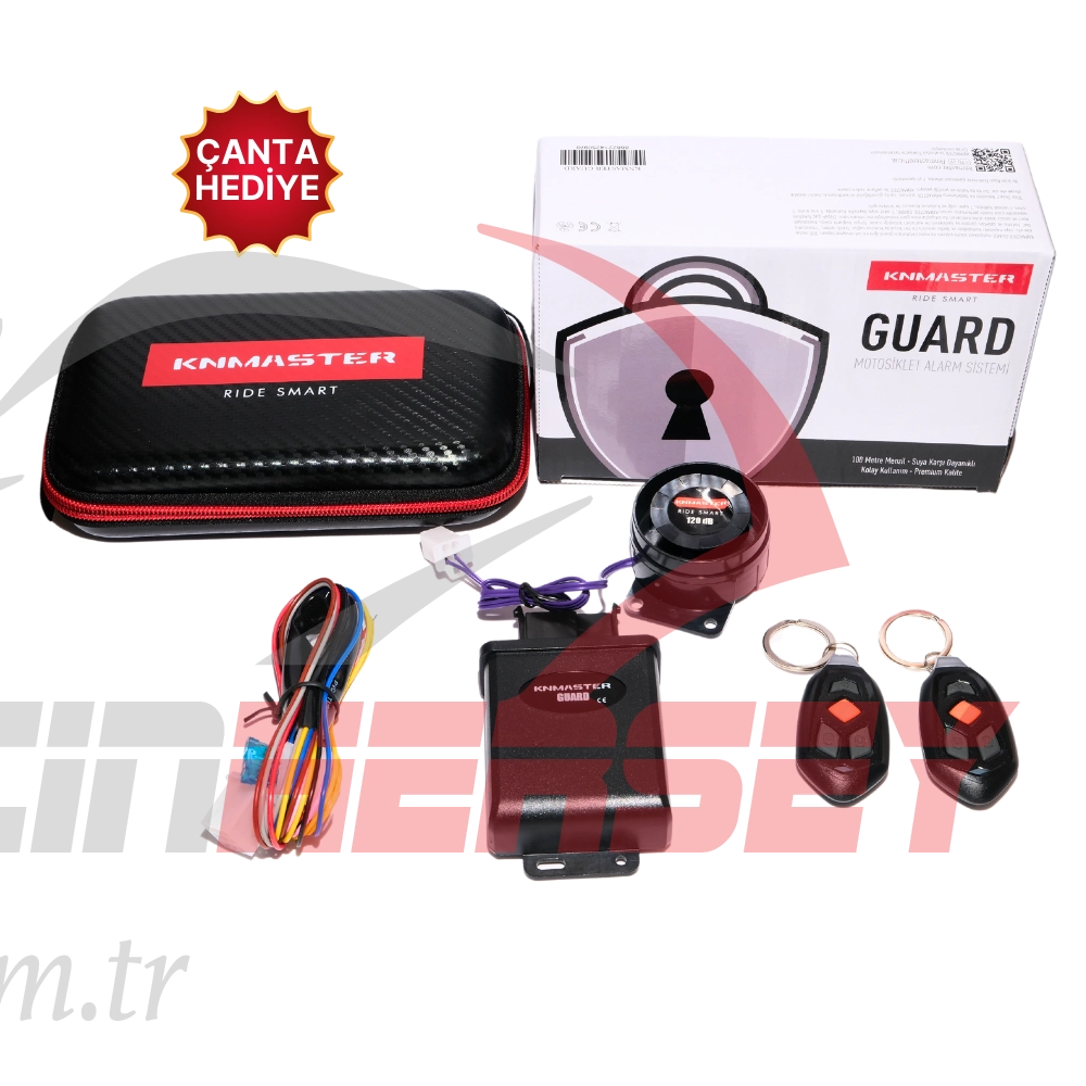 Knmaster Guard Motosiklet Alarm Sistemi 120 Desibel