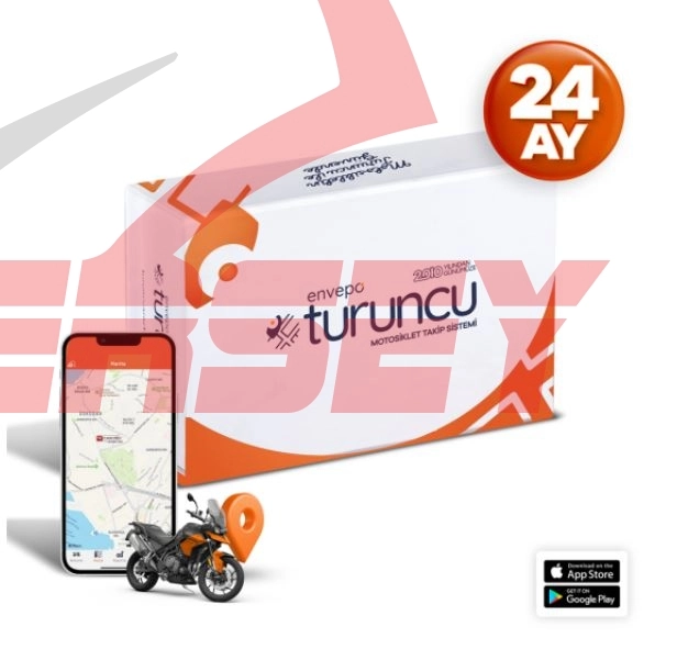 : TURUNCU MOTOSİKLET TAKİP CİHAZI ( 24 AYLIK )