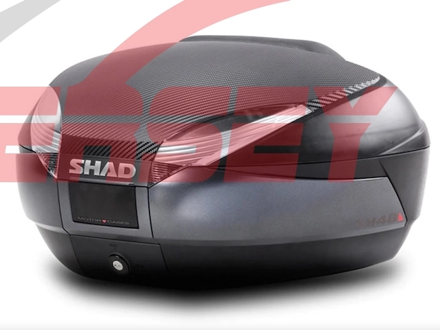 SHAD SH48 SİYAH+CARBON CANTA+SIRTLIK (48 Litre)